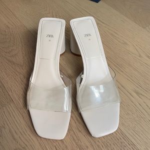 Zara Clear Heels
